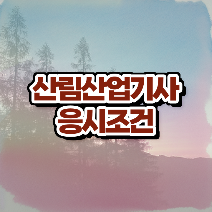  산림산업기사 필기 산림산업기사 시험자격 독학으로 반 년만에 준비한 후기