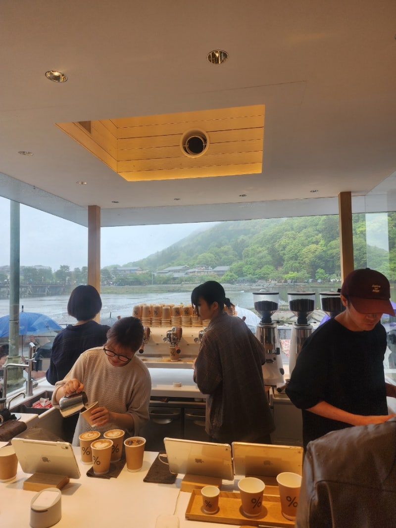 일본 교토] 아라시야마 퍼센트 커피(응커피) : 네이버 블로그