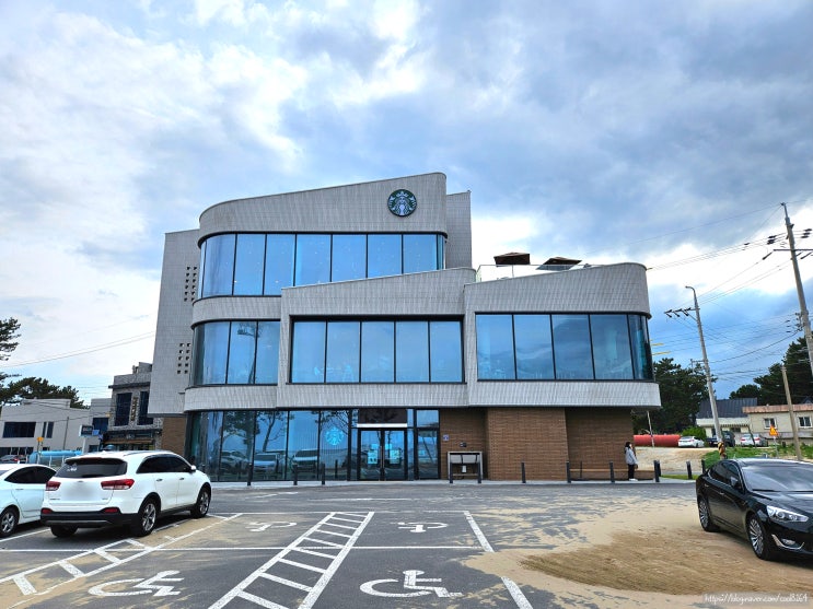  포항 송라 신상 카페, 화진 스벅 오션뷰 카페, 스타벅스 화진해수욕장점