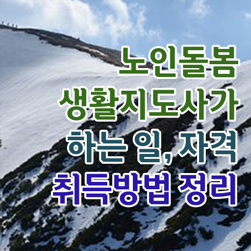  생활지원사 모집 , 노인돌봄생활지원사 취득한 방법 , 취득 후 전망