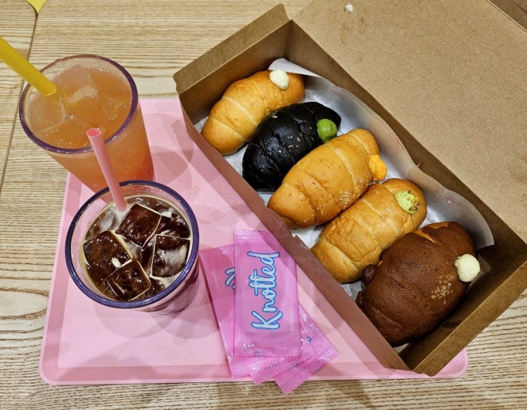  하남 스타필드 노티드 디저트 신메뉴 크림소금빵 5종 가격 및 후기