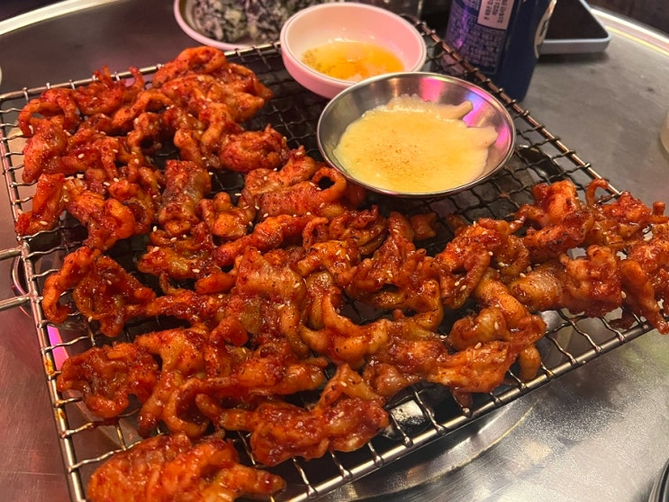  신림역 닭발 맛집 숯총각꼼장어닭발