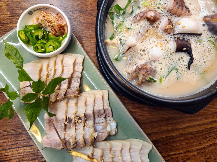  학익동 술집으로 추천하는 인천지방법원 순대국밥 맛집 '꿀꿀진순대 인천법원점'