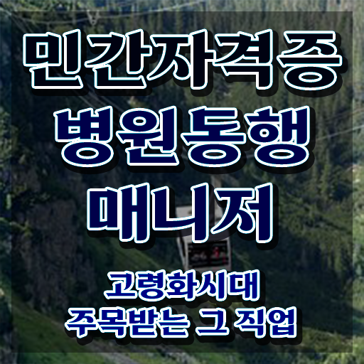  병원동행매니저 병원동행매니저 자격증 합격 전략 및 하는일