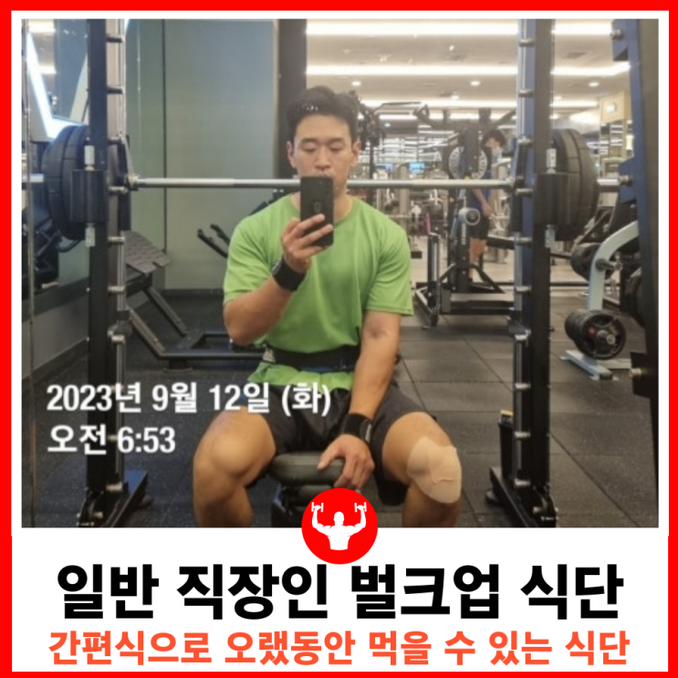  운동 헬스 벌크업 일반인 벌크업 식단 일지 2탄