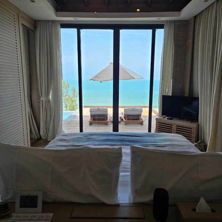  [태국신혼여행] 코사무이신혼여행 케이프판 호텔 (Cape Fahn Hotel) Horizon Ocean View Pool Villa 후기
