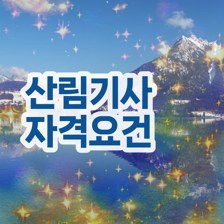  산림기사 관련학과 산림기사 시험응시조건 온라인 과정으로 4달 안에 완료한 방법