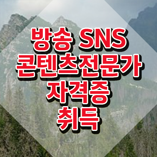  방송SNS콘텐츠전문가 전문가 , 방송sns콘텐츠전문가 자격증 비용없이 온라인으로 취득한 노하우 , 활용 방법