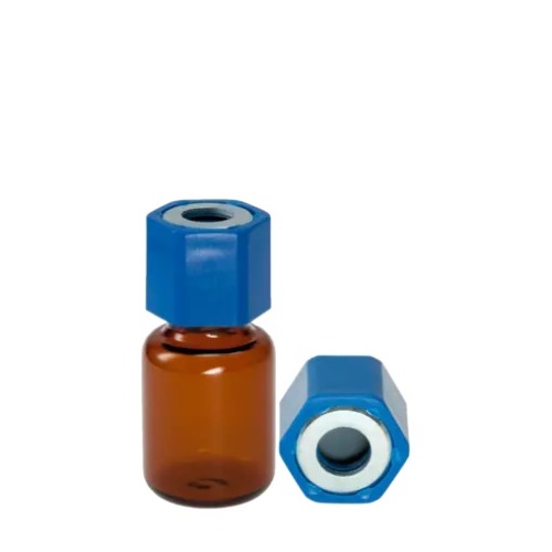  [유리초자] 10ml 엠버 스크류 바이알 & 마그네틱 캡 10ml Amber Screw Vial & Magnetic Cap