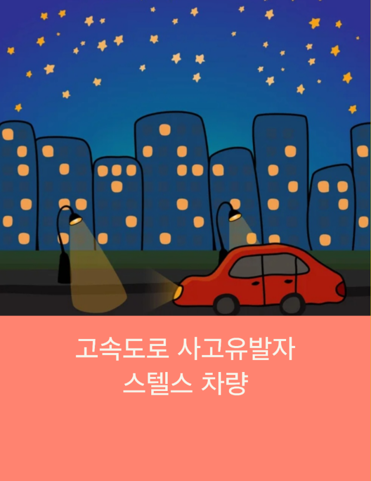  《고속도로 사고 유발자 스텔스 차량》