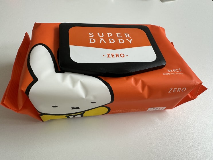  슈퍼대디 제로 물티슈 추천 성분 걱정 ZERO
