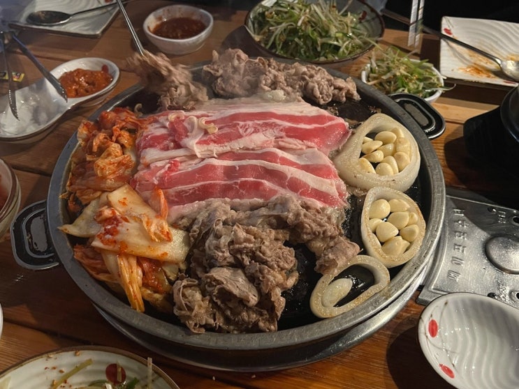  신림역 맛집 서울갈비 우삼겹 고기집 내돈내산