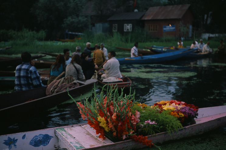  스리나가르 달호수 수상시장(Srinagar Dal Lake Floating Market)