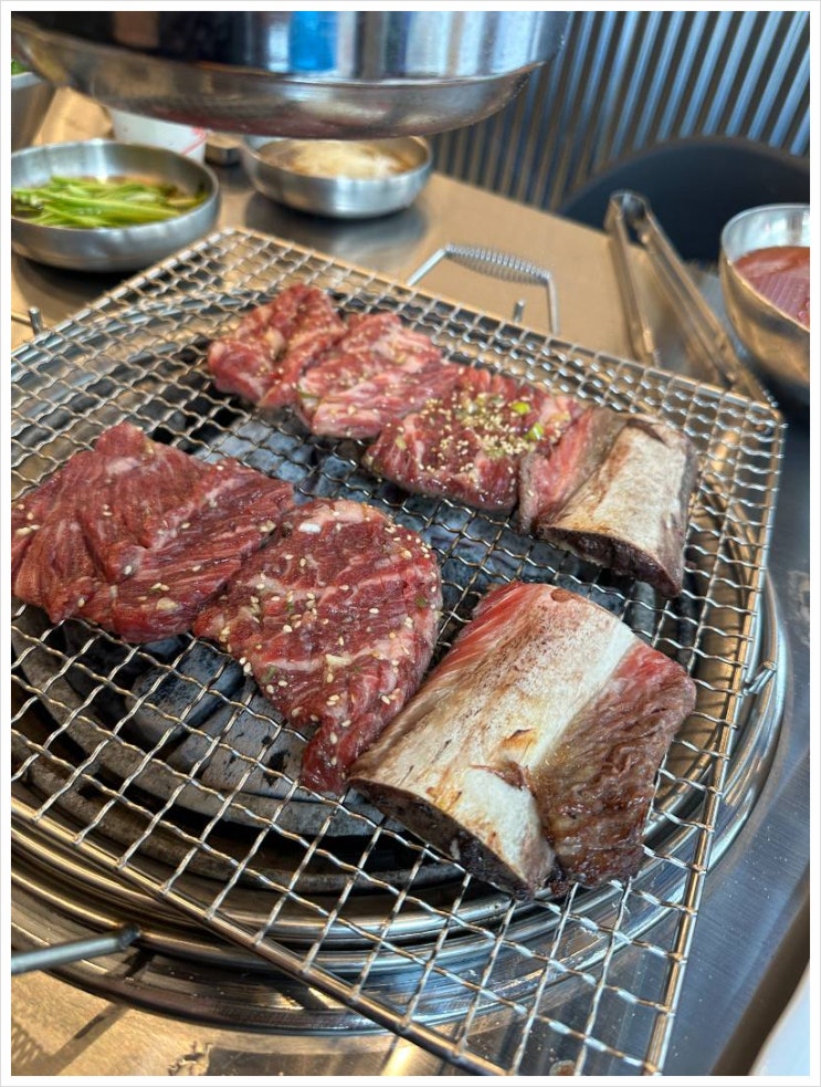  가성비 좋은 참숯구이 소갈비 전문점 마곡동맛집 우대포 마곡점