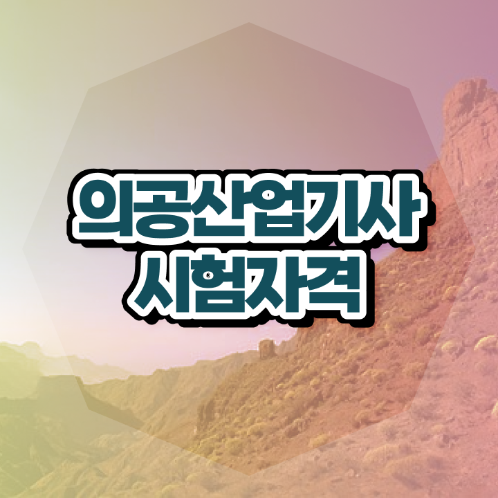 의공산업기사 응시자격 온라인으로 반 년만에 끝낸 팁