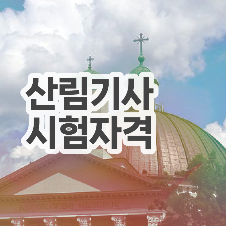  산림기사 기간 산림기사 응시자격 인강만 듣고 5달만에 끝낸 노하우