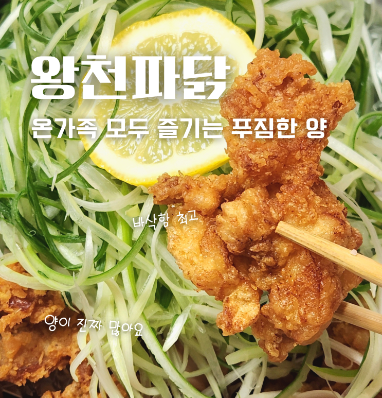  왕천파닭 포장 순살 뼈 후기 메뉴 추천 아산 배방 치킨 맛집