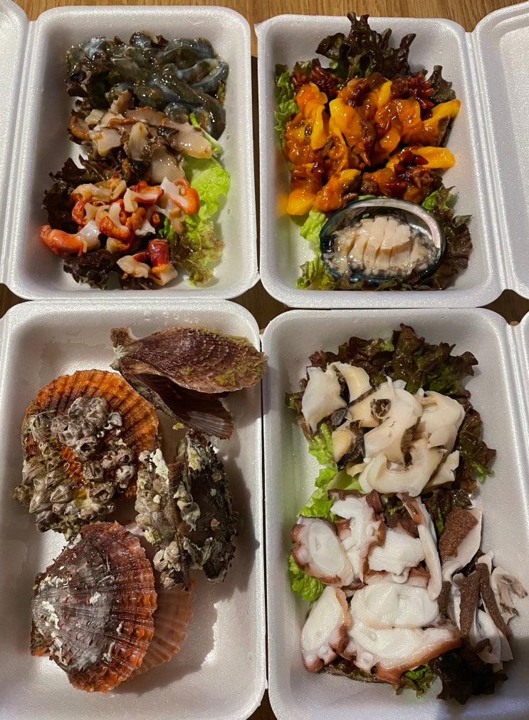  거제 벨버디어  배달 맛집 해물모듬은 대동수산