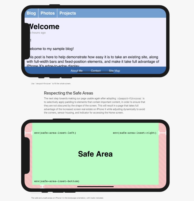  [ viewport ] 웹뷰 개발, user-scalable과 viewport-fit