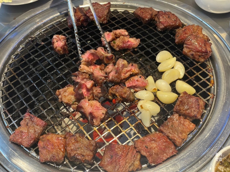  [강동 길동]코리아타운 느낌의 수원왕갈비 길동사거리 맛집 청기와타운