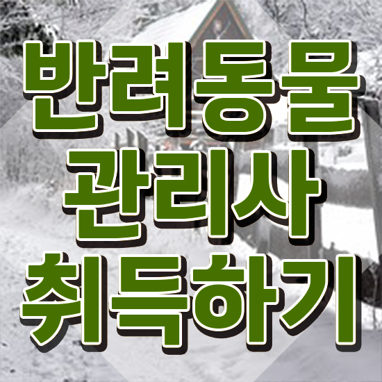  반려동물관리사 자격증 , 반려동물관리사 자격증 간단하게 취득한 방법 알아볼게요