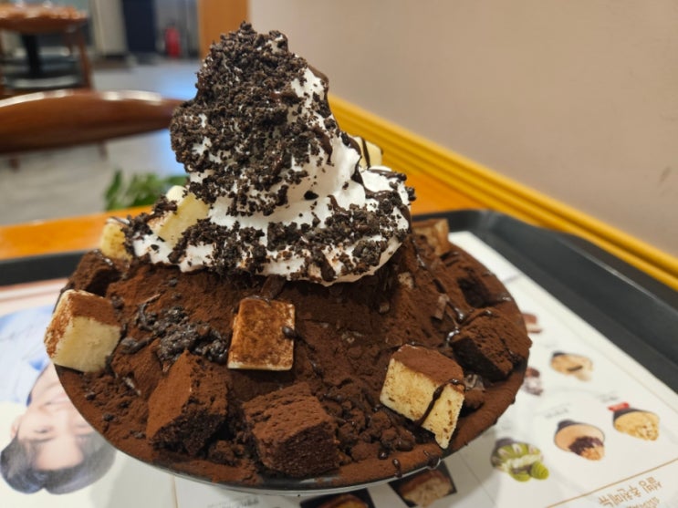  설빙 메뉴 가격 추천 초코브라우니