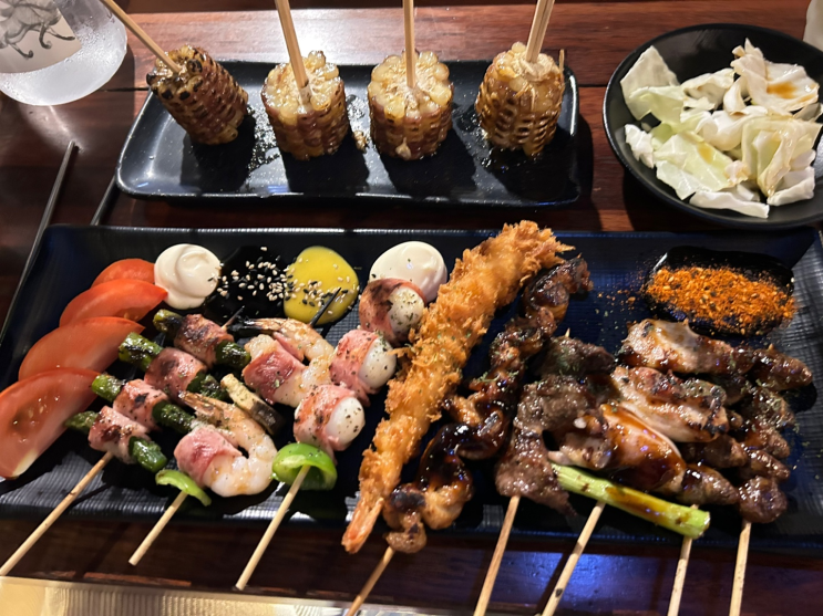  [대전 괴정동 술집]  롯데백화점 근처 이자카야 숯불 꼬치구이 맛집 :히노아이