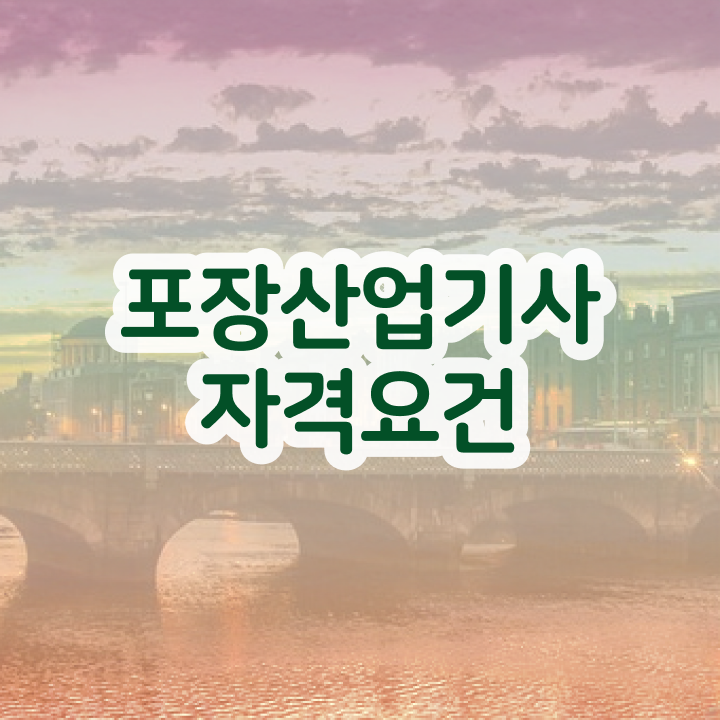  포장산업기사 시험응시자격 온라인으로 5개월 만에 끝낸 팁