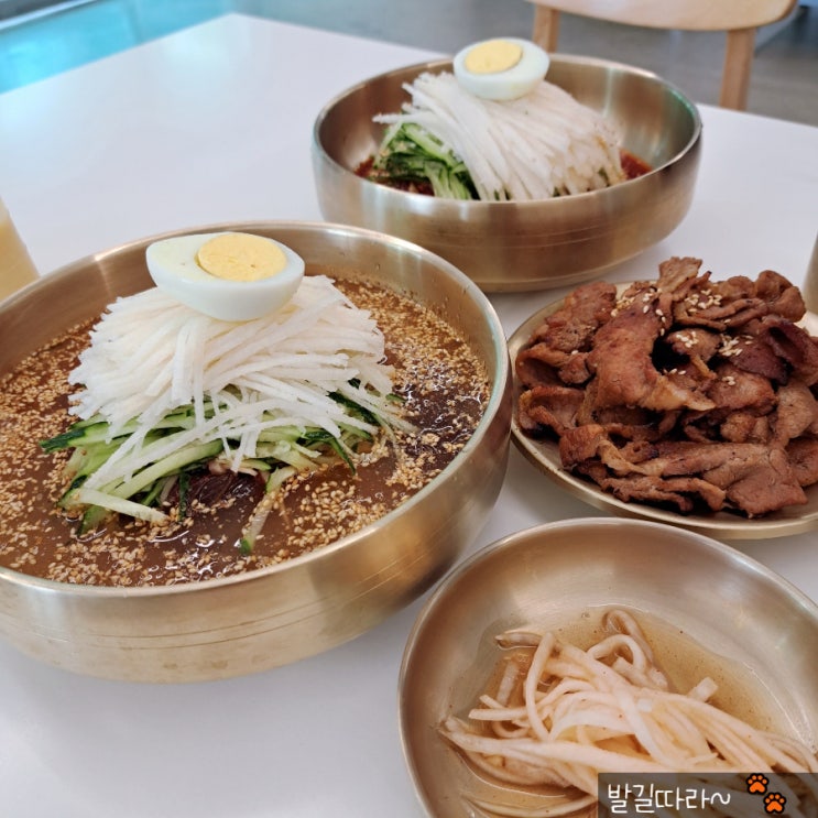  일산 냉면 맛집 '육면당' - 맛있는 냉면과 숯불고기를 함께!