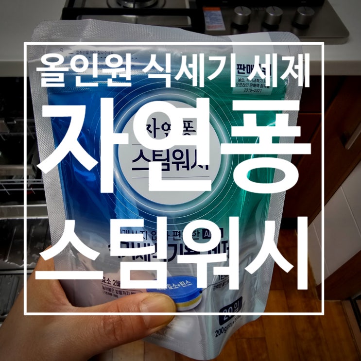  올인원 자연퐁 식기세척기 타블렛세제 자연퐁 스팀 워시 (feat.비스포크 식세기 12인용 찐 사용 후기)
