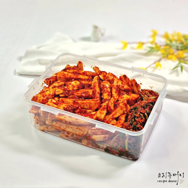 알타리 무우 김치 담그는법 여름 총각김치 맛있게 담그는 방법