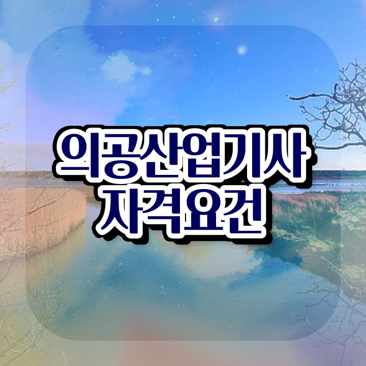  의공산업기사 시험 의공산업기사 취득자격 독학으로 빠르게 끝낸 전략