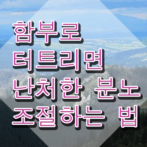  1급분노조절상담지도사교육원 분노조절상담지도사 취득방법 및 취득 후 전망