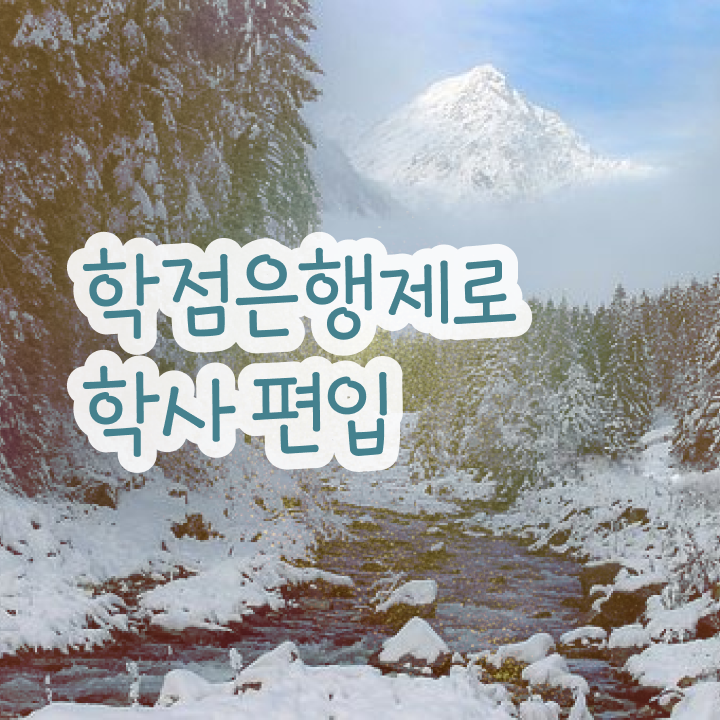  학점은행 편입 , 학점은행제 무조건 알고 시작하세요 기간 단축 비용절감 후기 요약했어요