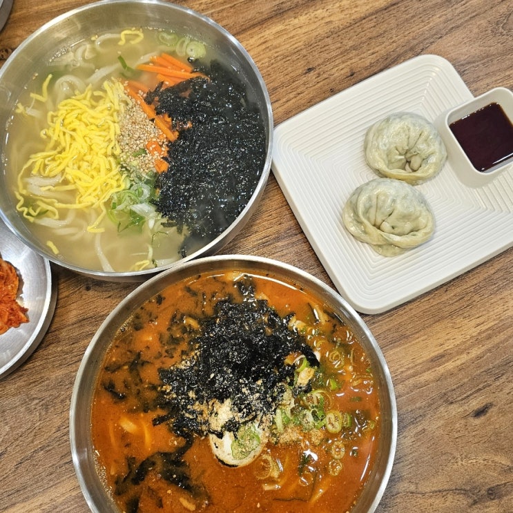  점심 메뉴 고민 될 땐 웨스턴돔 칼국수 맛집 달인대보칼국수 장항점