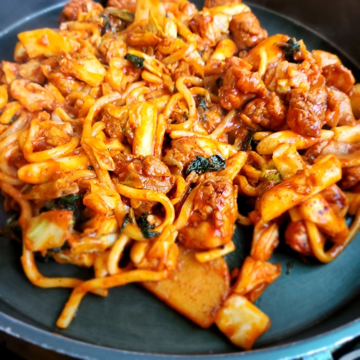 중화동 중화호반닭갈비 본점 중랑구 장미축제 맛집 양념이 정말 맛있는 닭갈비집