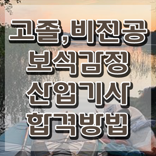  보석감정산업기사 필기 시험 보석감정산업기사 취득자격 온라인 수업으로 편하게 끝낸 과정