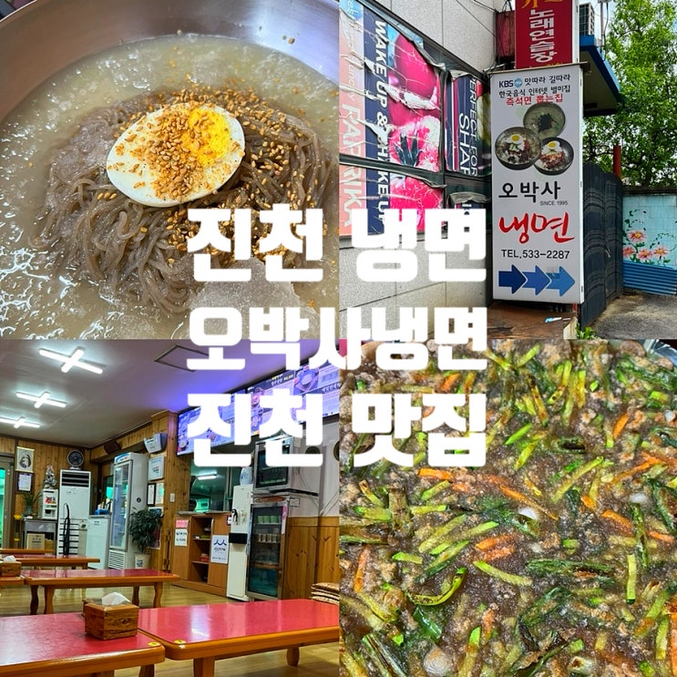  진천 맛집 오박사 냉면 메밀냉면 후기