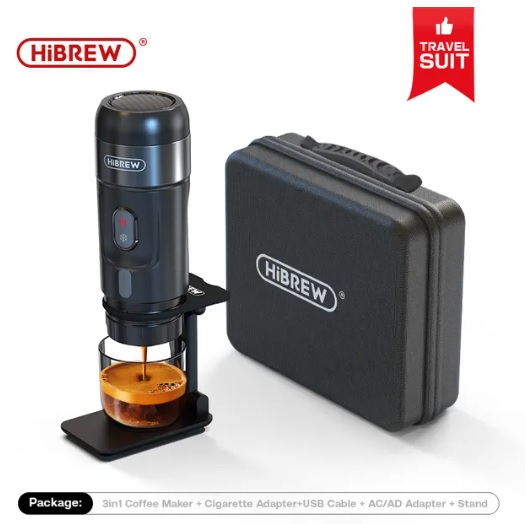  HiBREW 휴대용 커피 머신 (네스프레소 돌체 포드 캡슐 커피)