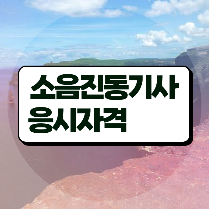 소음진동기사 응시자격 온라인으로 간편하게 준비한 전략