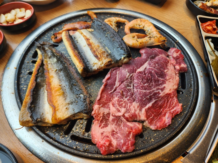  전주평화동맛집 [처음본명품민물장어 전주평화점] 장어, 소고기, 삼겹살, 대하, 오리훈제 무한리필 후기! 전주장어맛집 추천~