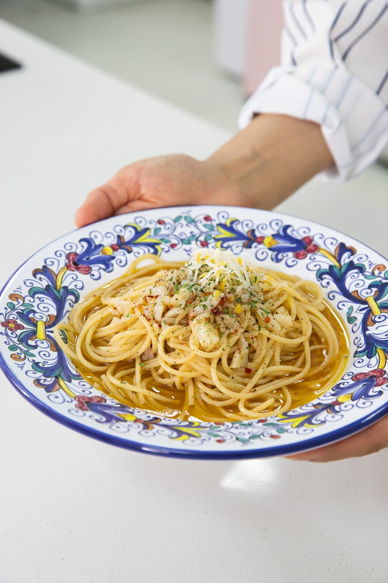 원팬 알리오올리오-저는 파스타 앞으로 이렇게 먹을래요~ 원팬이 더 맛있는데요?^^ : 네이버 블로그, image size:800x1200