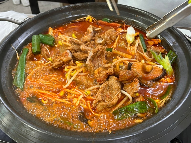 [장수 맛집 추천] 장계면 갈비전골, 갈비찜 :: 정성회관(주차, 메뉴, 놀라운토요일)