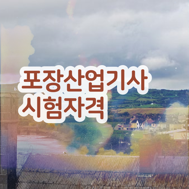  포장산업기사 필기과목 포장산업기사 시험자격 인강만 듣고 반 년만에 끝낸 전략
