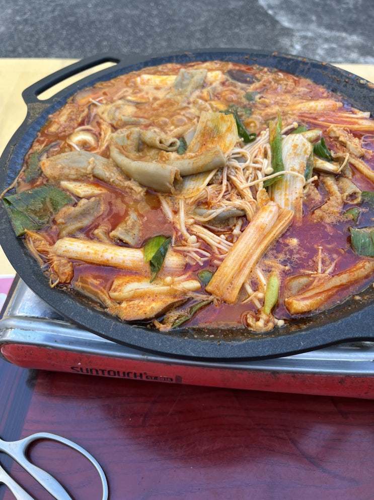 막내연호 소곱창전골 밀키트로 너무 쉬워진 소곱창전골(캠핑에도 제격)