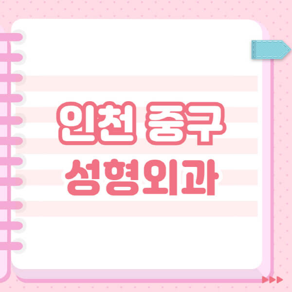  인천 중구 성형외과 블랙리스트와 유명한 장소