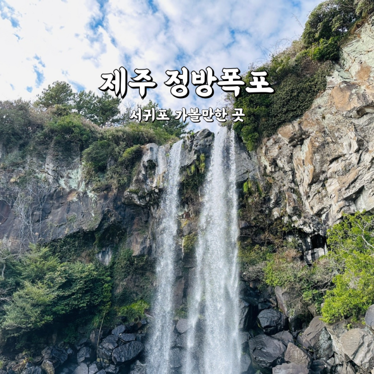  정방폭포 입장료 주차장 제주 서귀포시 가볼만한곳