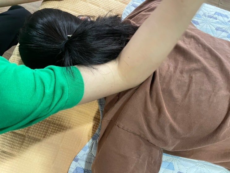  상무지구 발마사지 천혜의손 허리 고관절 통증관리 받았어요