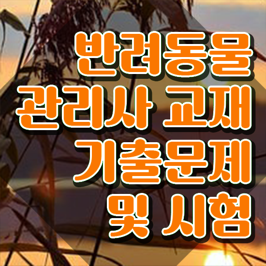  반려동물자격 , 반려동물관리사 자격증 20일 만에 합격한 팁 여기서 확인하세요