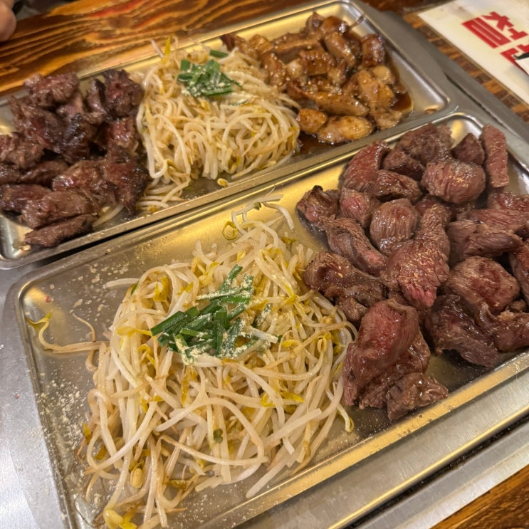  [을지로 맛집] 대창이 맛도리인 철판구이 맛집 을지로 3가역 근처 다케오호르몬데판야끼